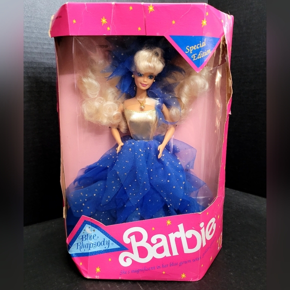 1991 Special Edition Blue Rhapsody Barbie #1364 - Picture 1 of 13